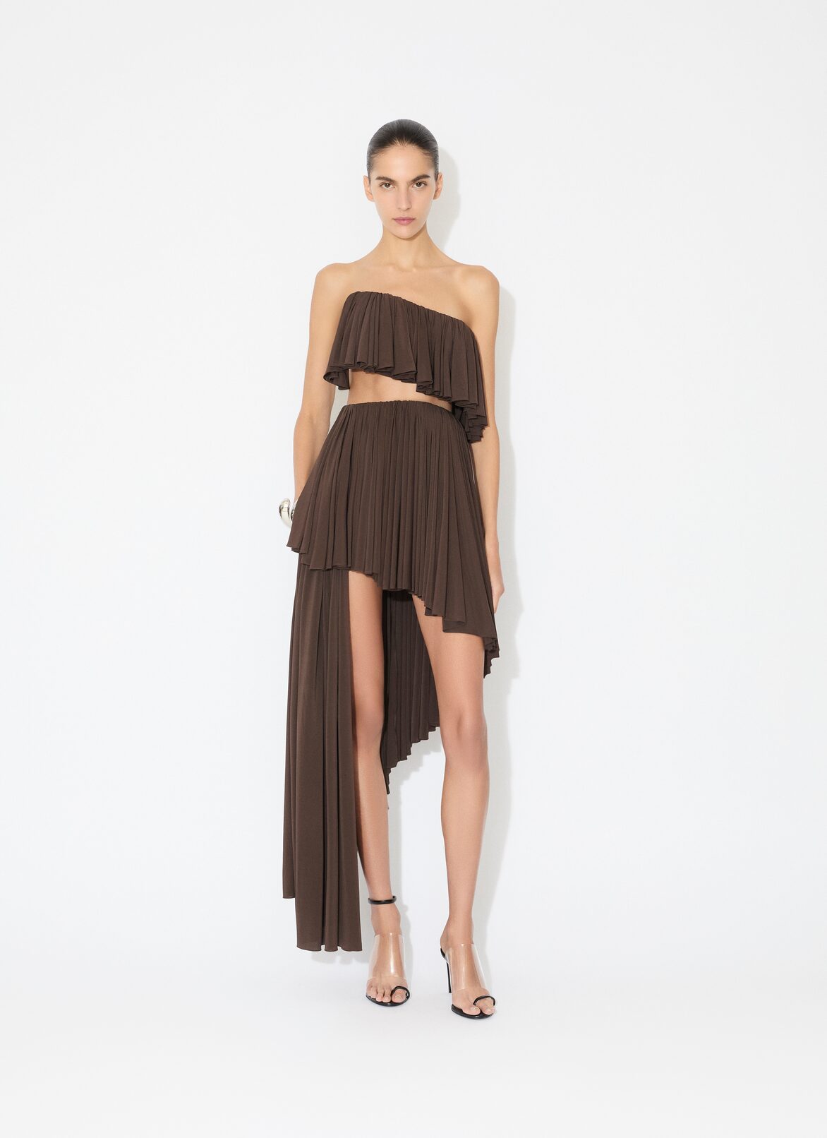 SOFT JERSEY SPIRAL DRESS ALAÏA  SOFT JERSEY SPIRAL DRESS
